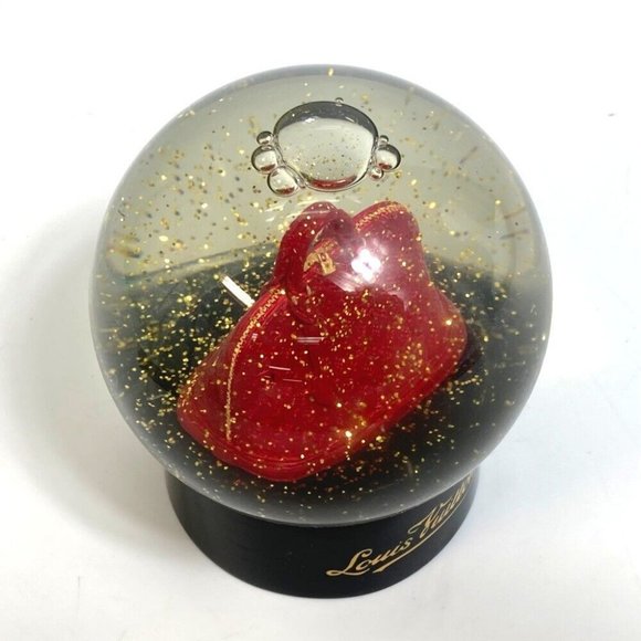 LOUIS VUITTON Novelty Monogram Alma Snow Globe in-area figurine Snowdome - Picture 6 of 8